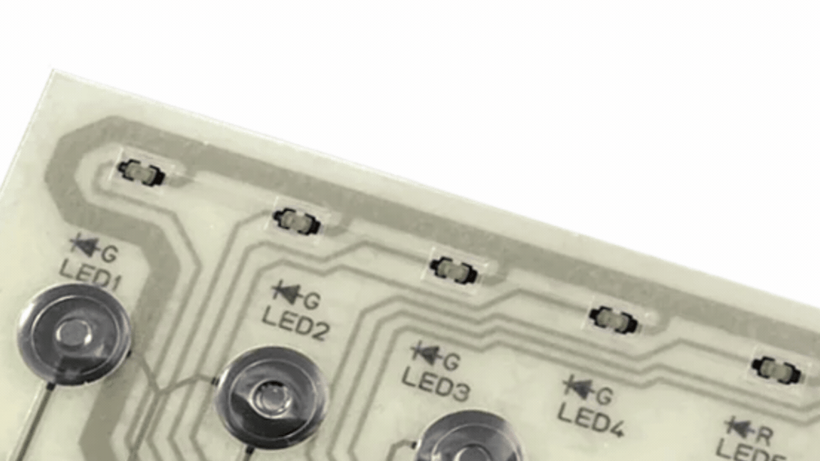 LED実装メンブレンスイッチ